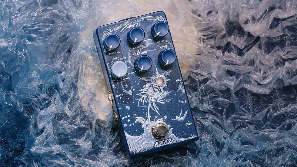 Klowra Limbo Stereofoniczny efekt gitarowy Reverb z 9 algorytmami
