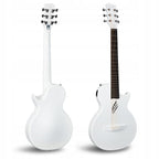 ENYA NOVA GO MINI White gitara akustyczna włókno węglowe podróżna zestaw