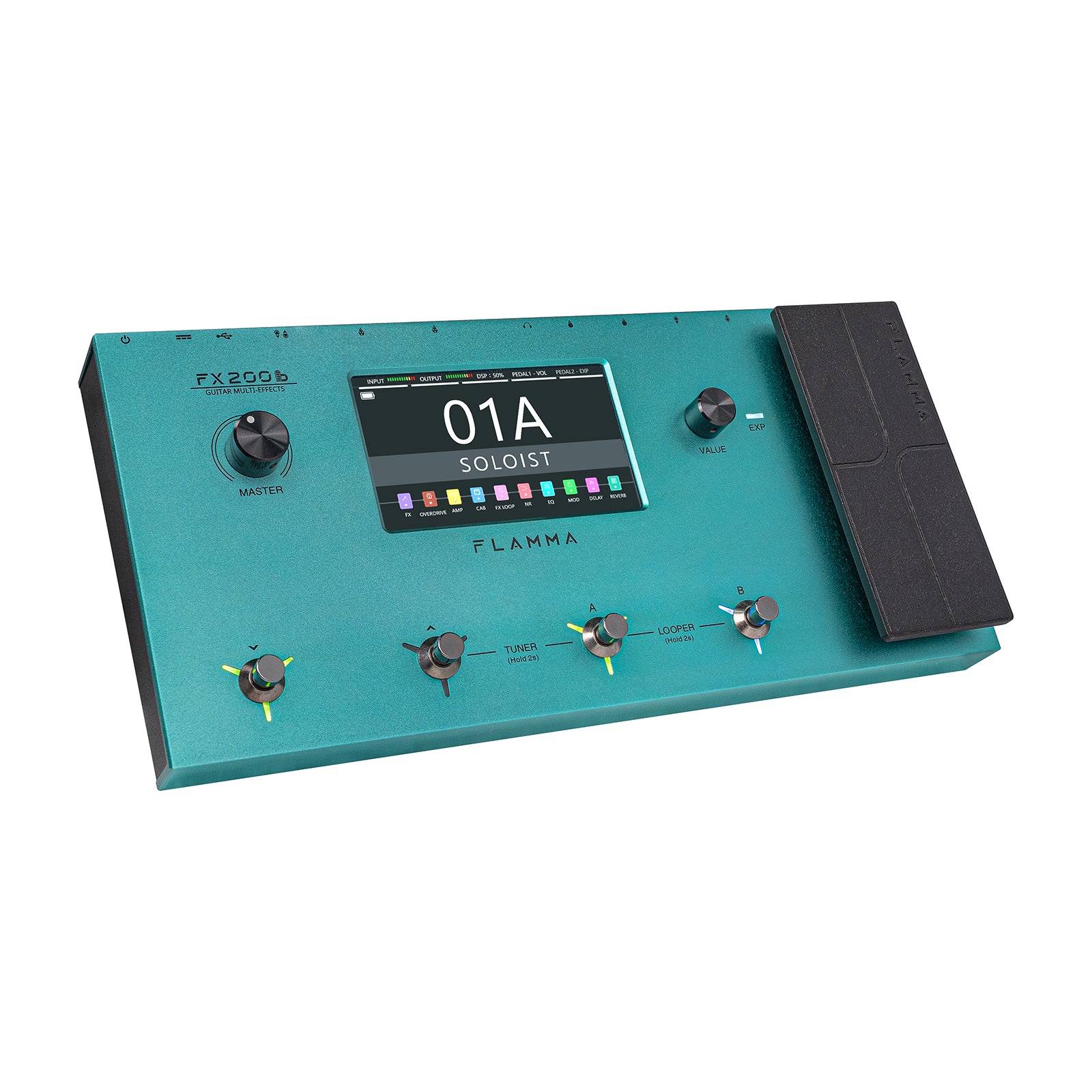 FLAMMA FX200b - multiefekt gitarowy