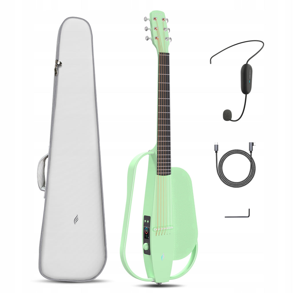 ENYA NEXG SE Green gitara elektroakustyczna karbon z efektami i głośnikiem