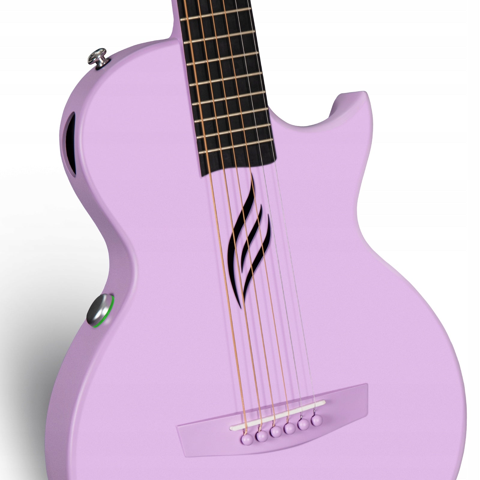 Gitara Elektroakustyczna Karbon Podróżna z efektami ENYA NOVA GO/SP1 Purple