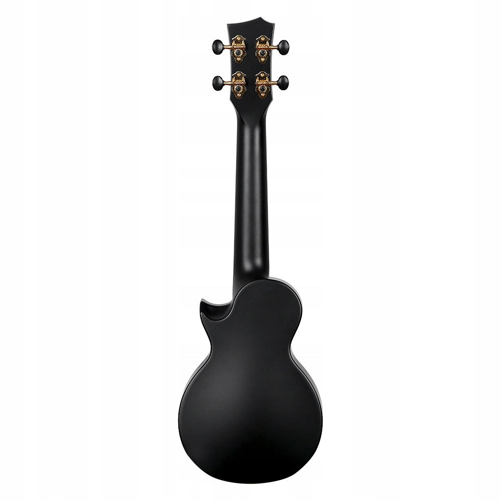 ENYA NOVA U MINI - Black Ukulele sopranowe włókno węglowe zestaw