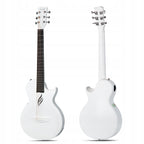 ENYA NOVA GO/SP1 White gitara elektroakustyczna karbon podróżna z efektami