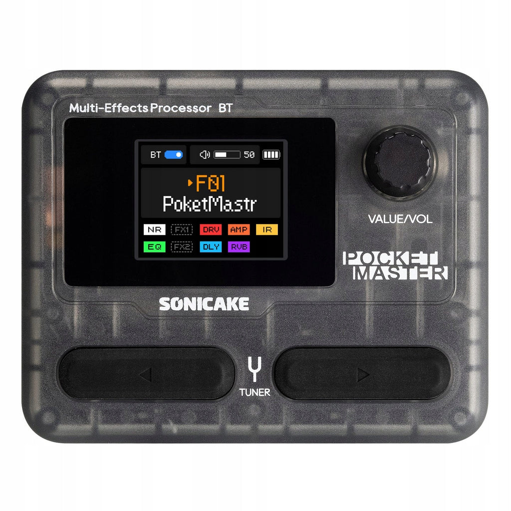SONICAKE Pocket Master QME-10 TBK multiefekt procesor efekt gitarowy modeler