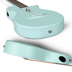 ENYA NOVA GO Blue gitara akustyczna włókno węglowe podróżna zestaw