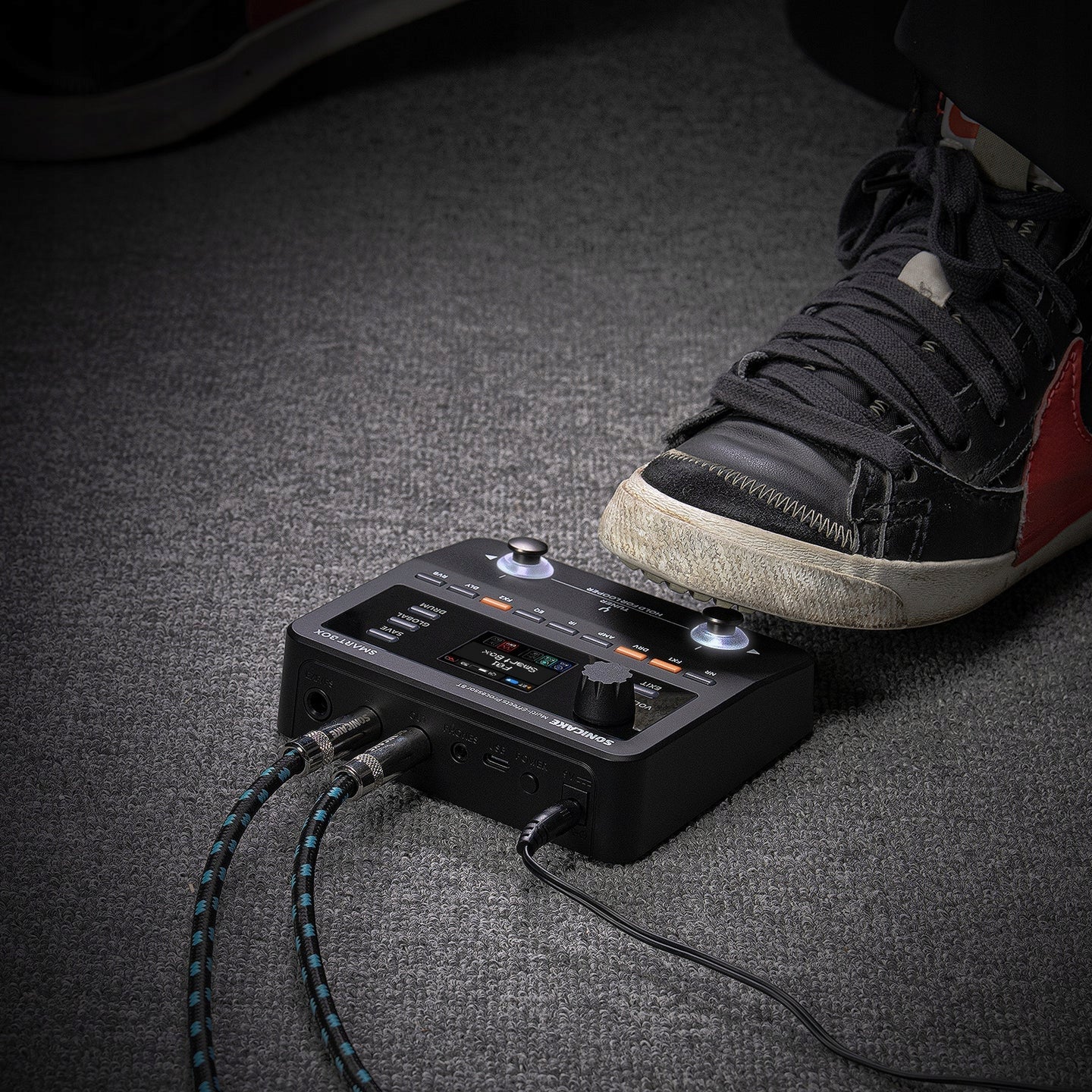 SONICAKE Smart Box Multiefekt Procesor Efekt Gitarowy Basowy modeler