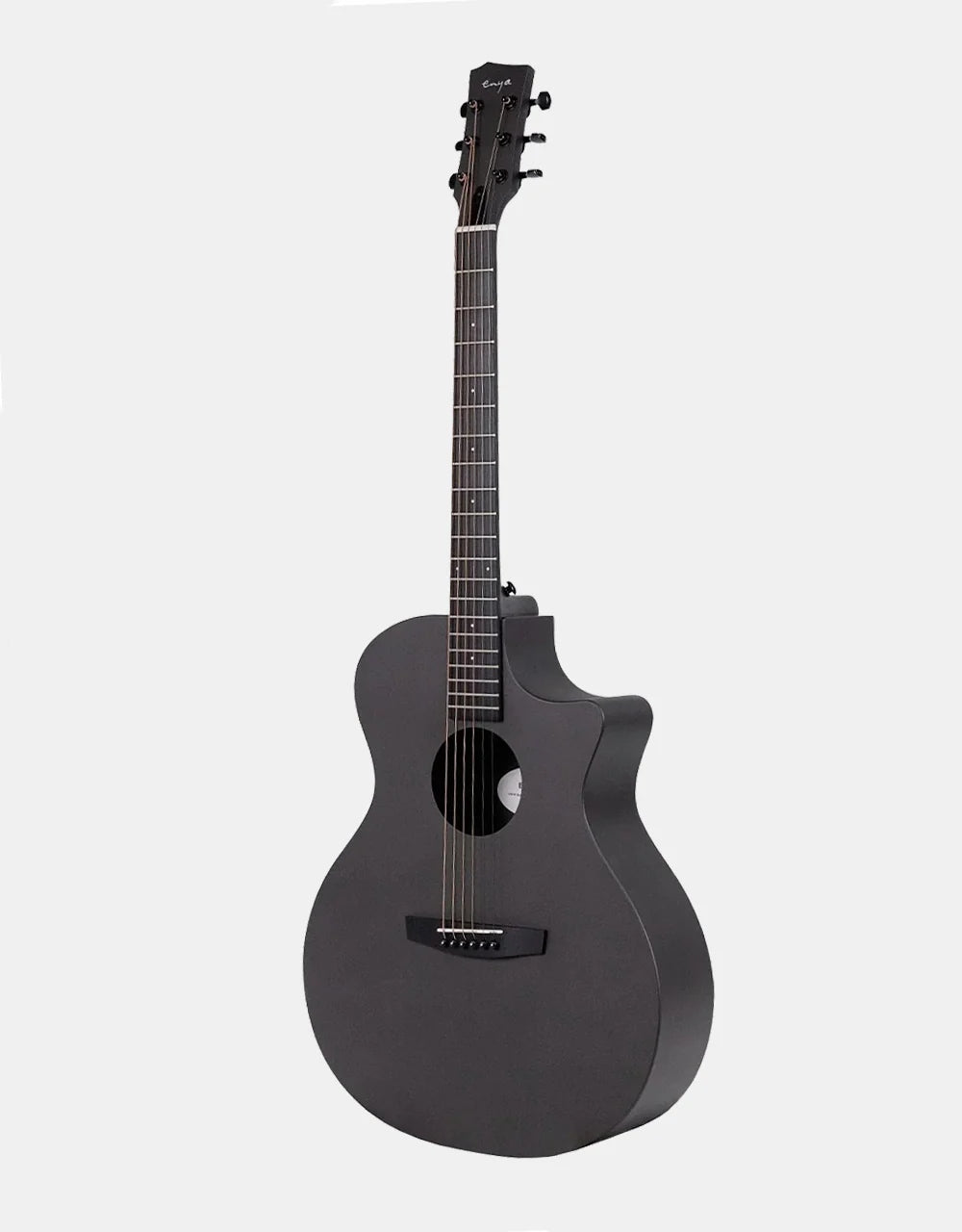 ENYA EGA-X0/SP1.EQ Black gitara elektroakustyczna HPL z efektami Zestaw