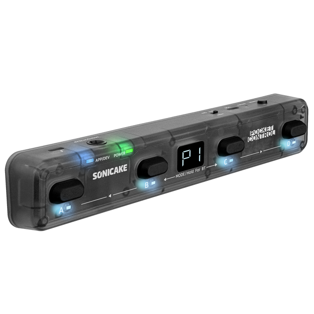 SONICAKE Pocket Control QCT-4TBK bezprzewodowy kontroler MIDI