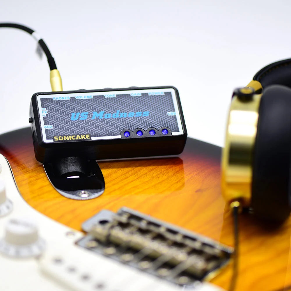 SONICAKE US Madness QAP-4E wzmacniacz słuchawkowy do gitary i basu