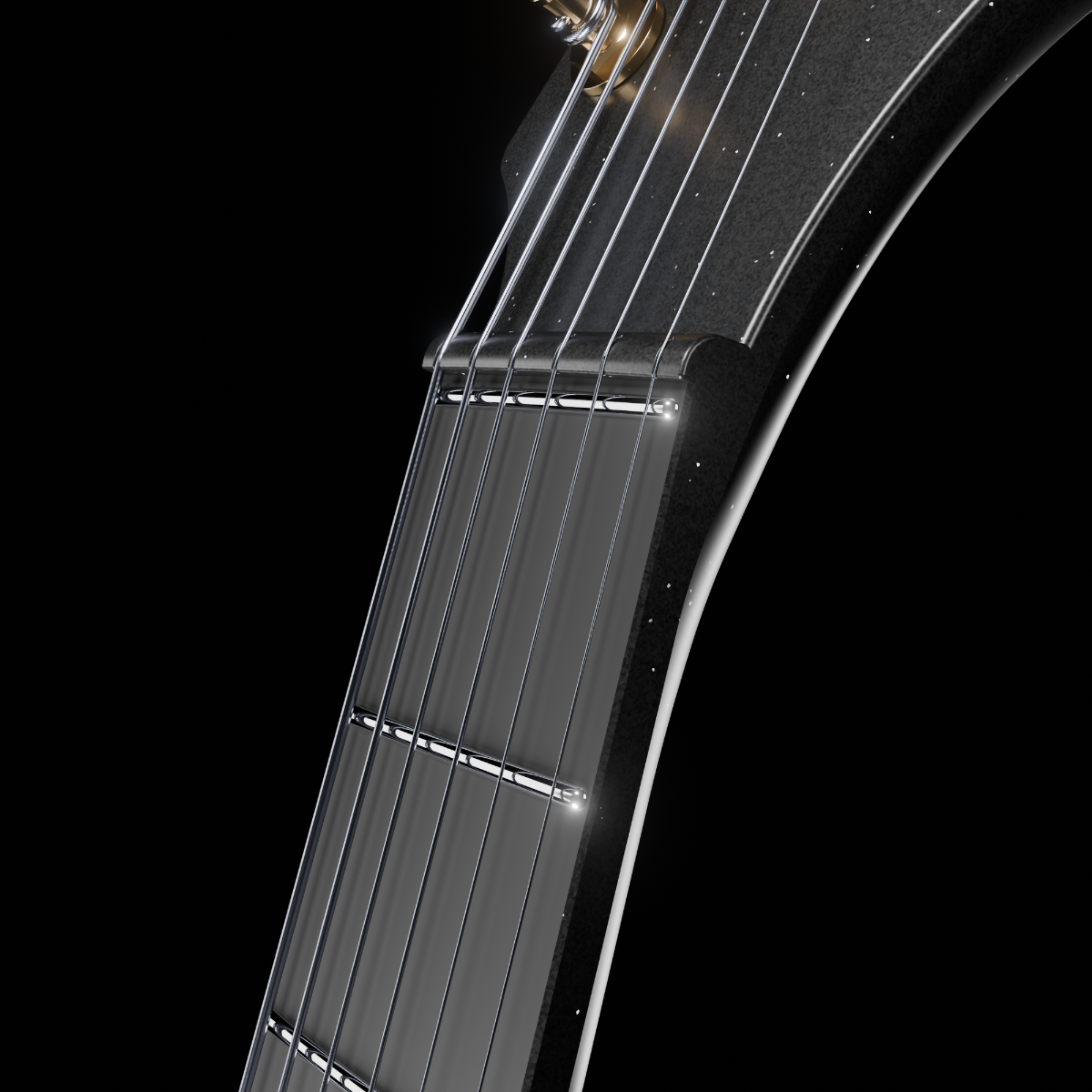 ENYA Inspire Pro SD – Black  gitara elektryczna karbon smart z efektami