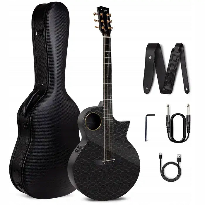 Enya X4 Pro/S4 gitara elektroakustyczna carbon fiber AcousticPlus 41”
