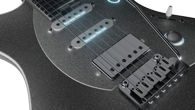 ENYA Inspire Pro SD – Silver  gitara elektryczna karbon smart z efektami