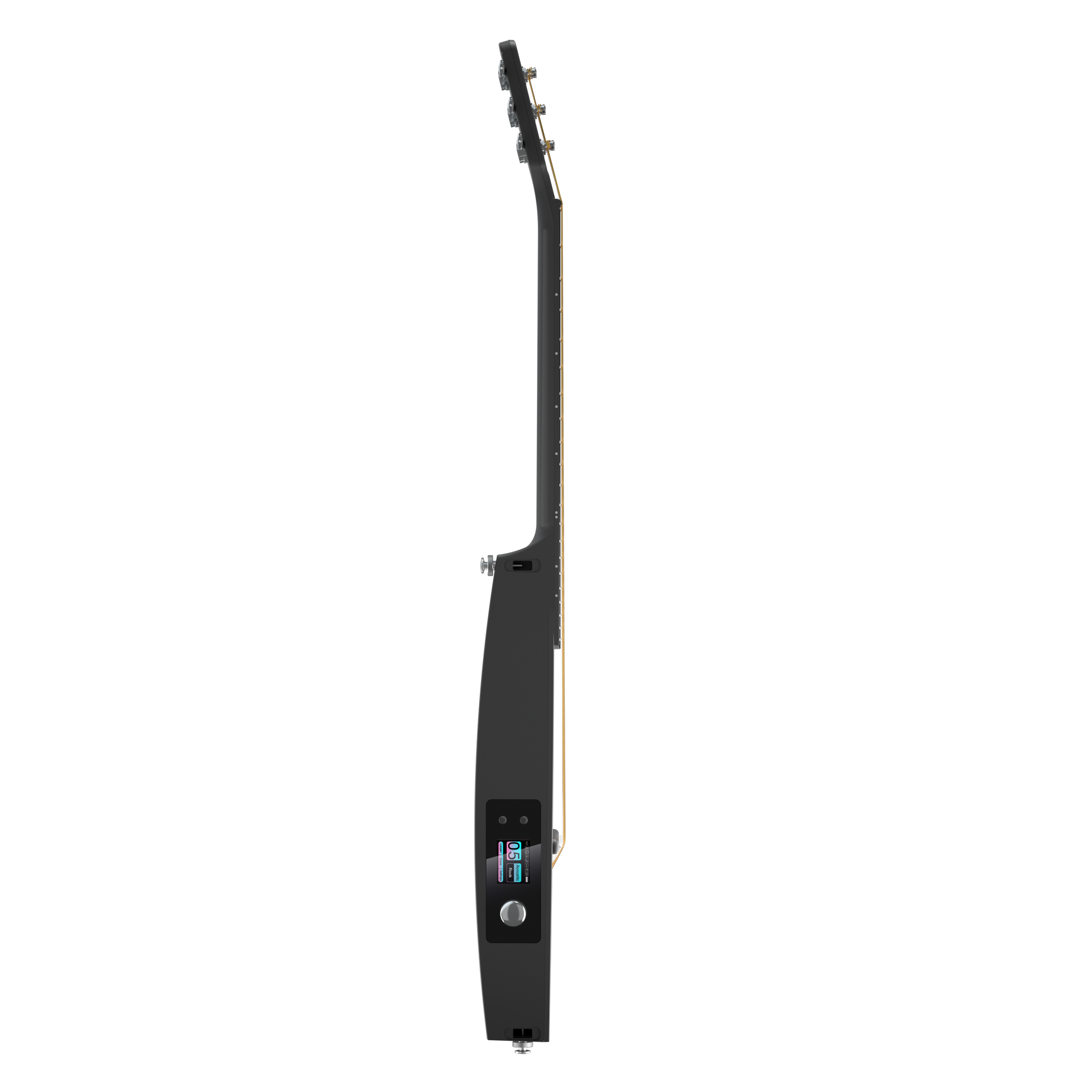 ENYA NEXG2 Delux Black - smart gitara travel z looperem, ekranem dotykowym i systemem ES3