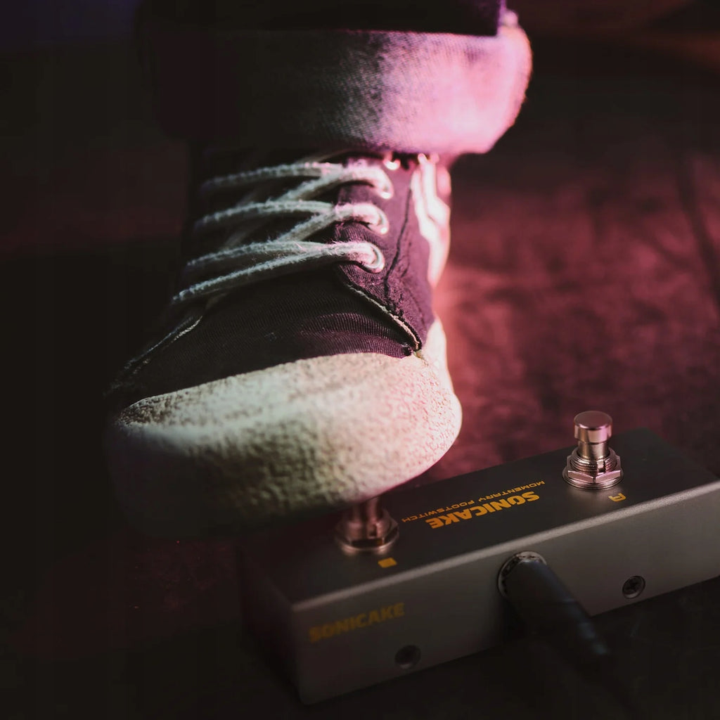 SONICAKE QFS-10 Momentary Footswitch przełącznik nożny do multiefektów