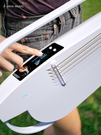 ENYA NEXG2 Delux White - smart gitara travel z looperem, ekranem dotykowym i systemem ES3