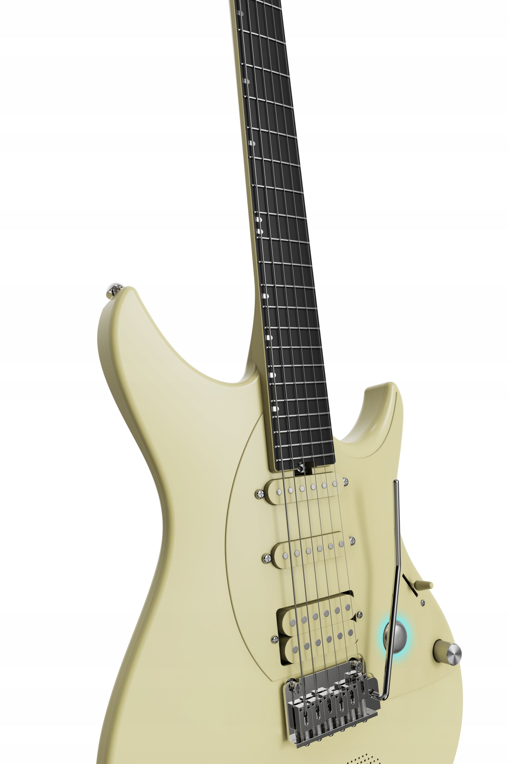 ENYA Inspire Beige gitara elektryczna karbon smart z efektami