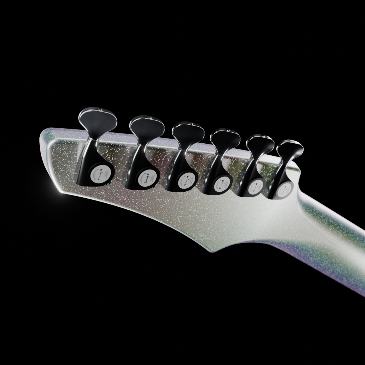 ENYA Inspire Pro AL – Silver  gitara elektryczna karbon smart z efektami