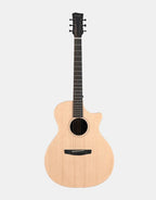 ENYA EGA-X1 PRO MAX Natural gitara akustyczna HPL z litym topem zestaw