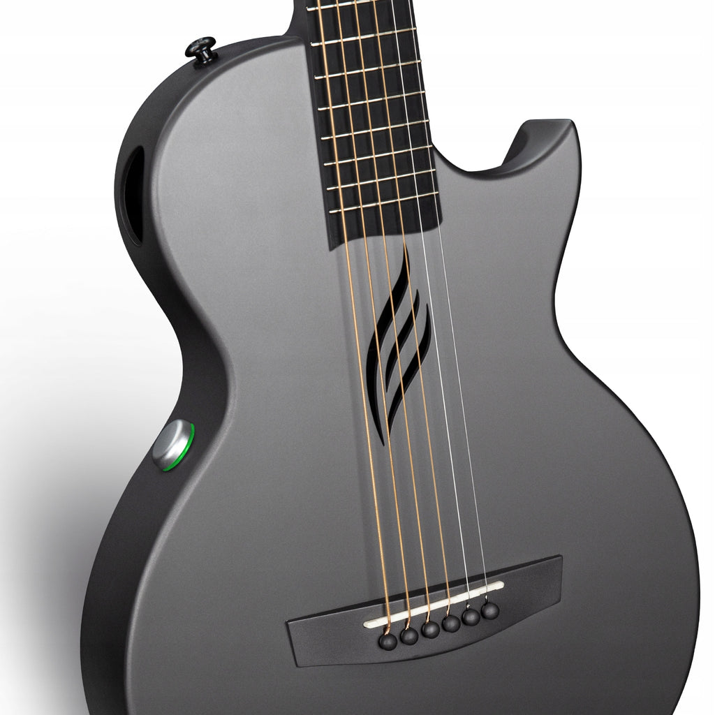 ENYA NOVA GO/SP1 Black gitara elektroakustyczna karbon podróżna z efektami