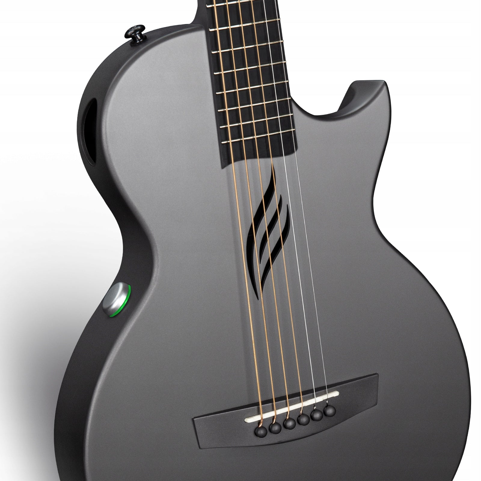ENYA NOVA GO/SP1 Black gitara elektroakustyczna karbon podróżna z efektami