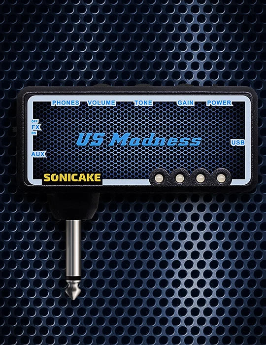SONICAKE US Madness QAP-4E wzmacniacz słuchawkowy do gitary i basu