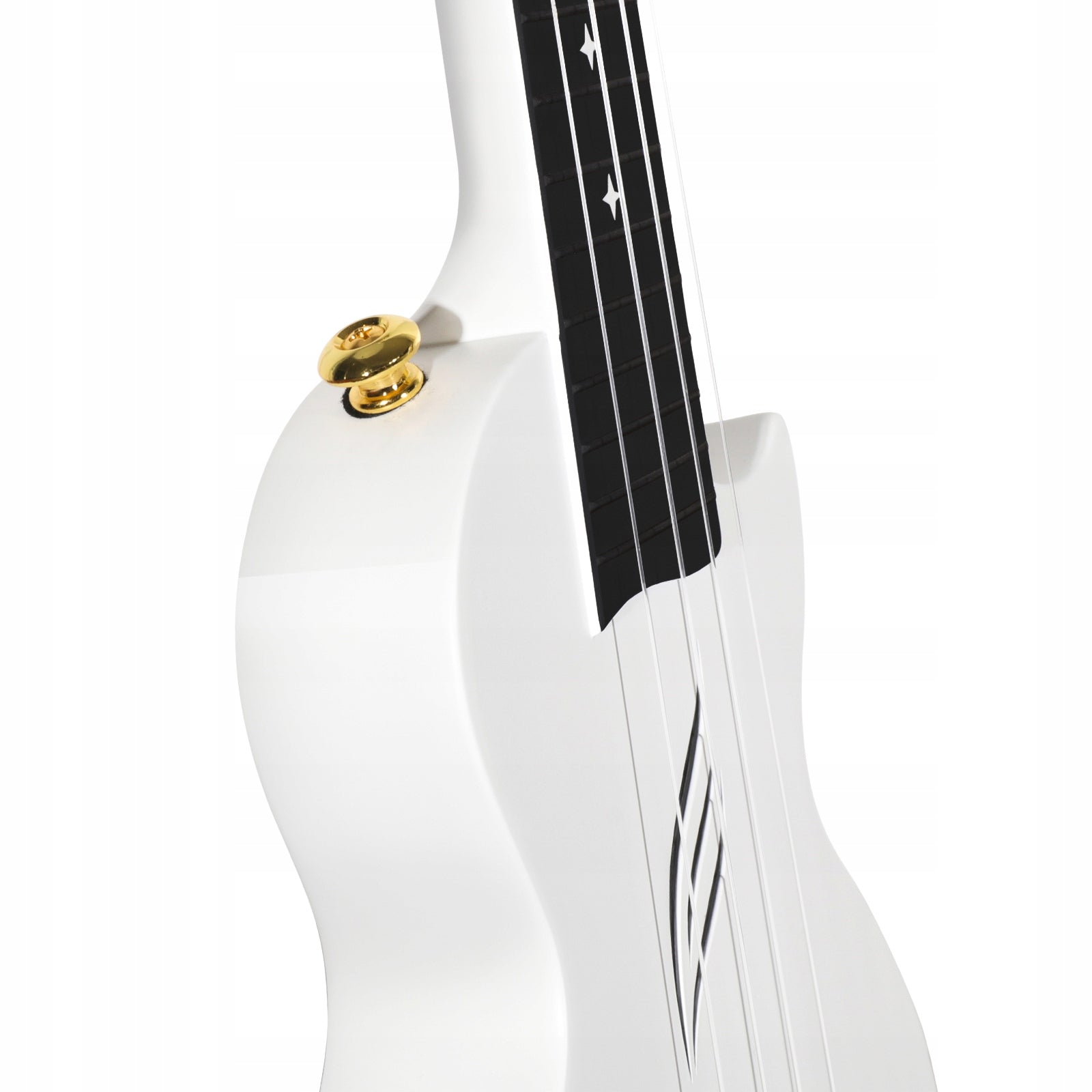 ENYA NOVA U MINI - White Ukulele sopranowe włókno węglowe zestaw