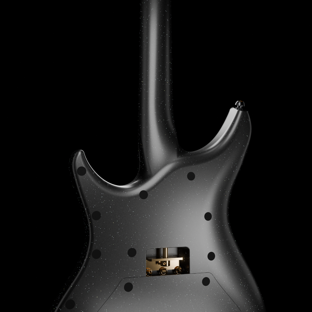 ENYA Inspire Pro SD – Black  gitara elektryczna karbon smart z efektami