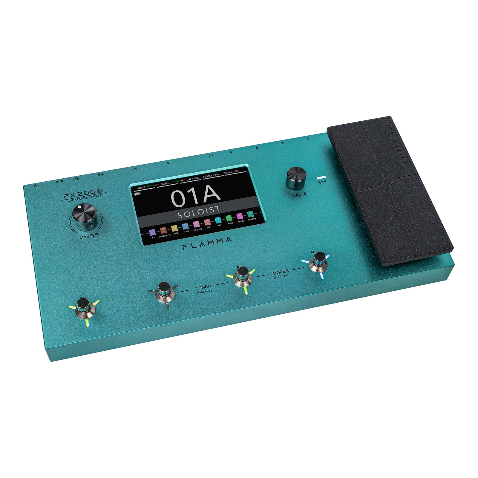 FLAMMA FX200b - multiefekt gitarowy