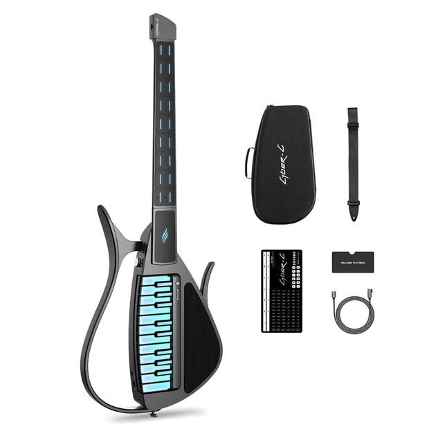 Enya Cyber-G BK inteligentna gitara bezstrunowa czarna