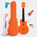Ukulele Koncertowe Włókno Węglowe ENYA NOVA U Orange ZESTAW