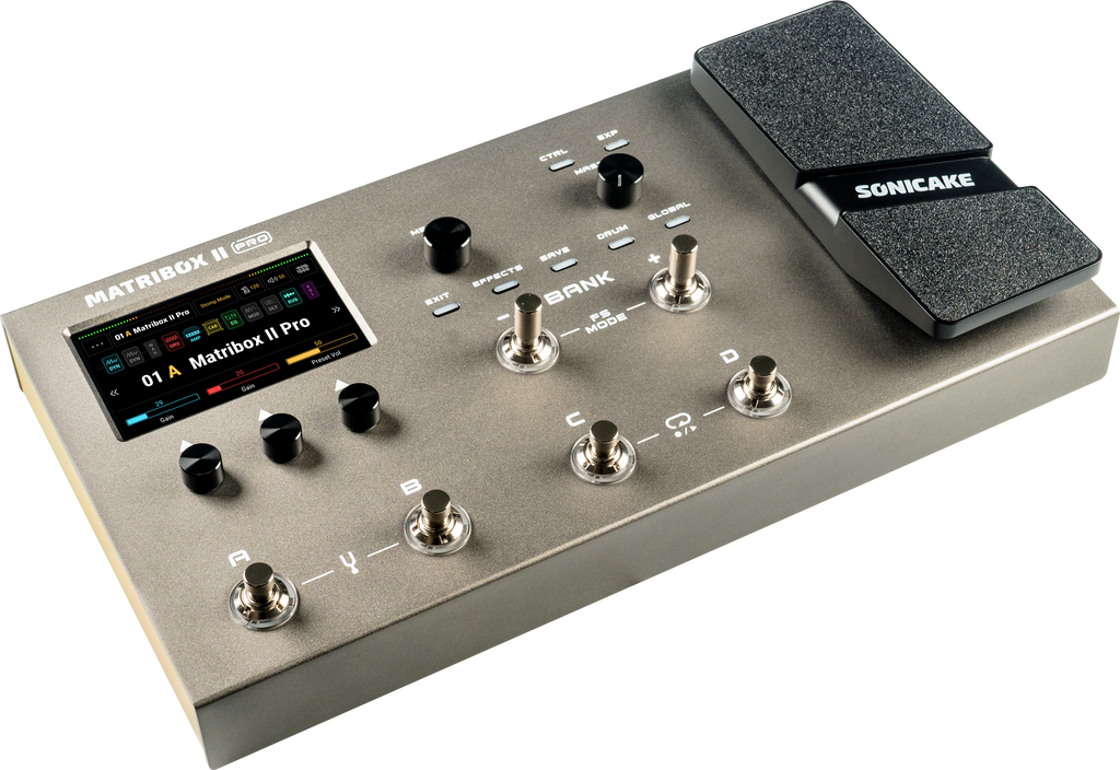 SONICAKE Matribox II Pro QME-200 multiefekt gitarowy/basowy, IR/ looper