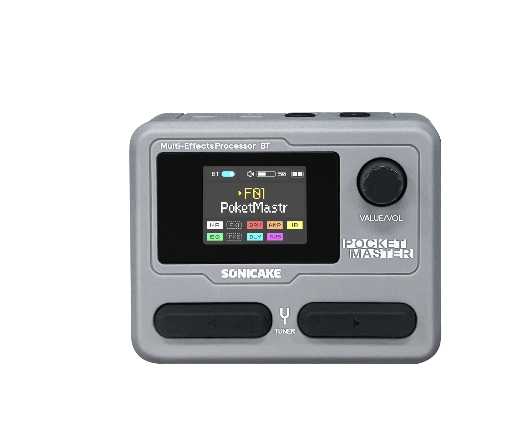 SONICAKE Pocket Master QME-10GY multiefekt procesor efekt gitarowy basowy