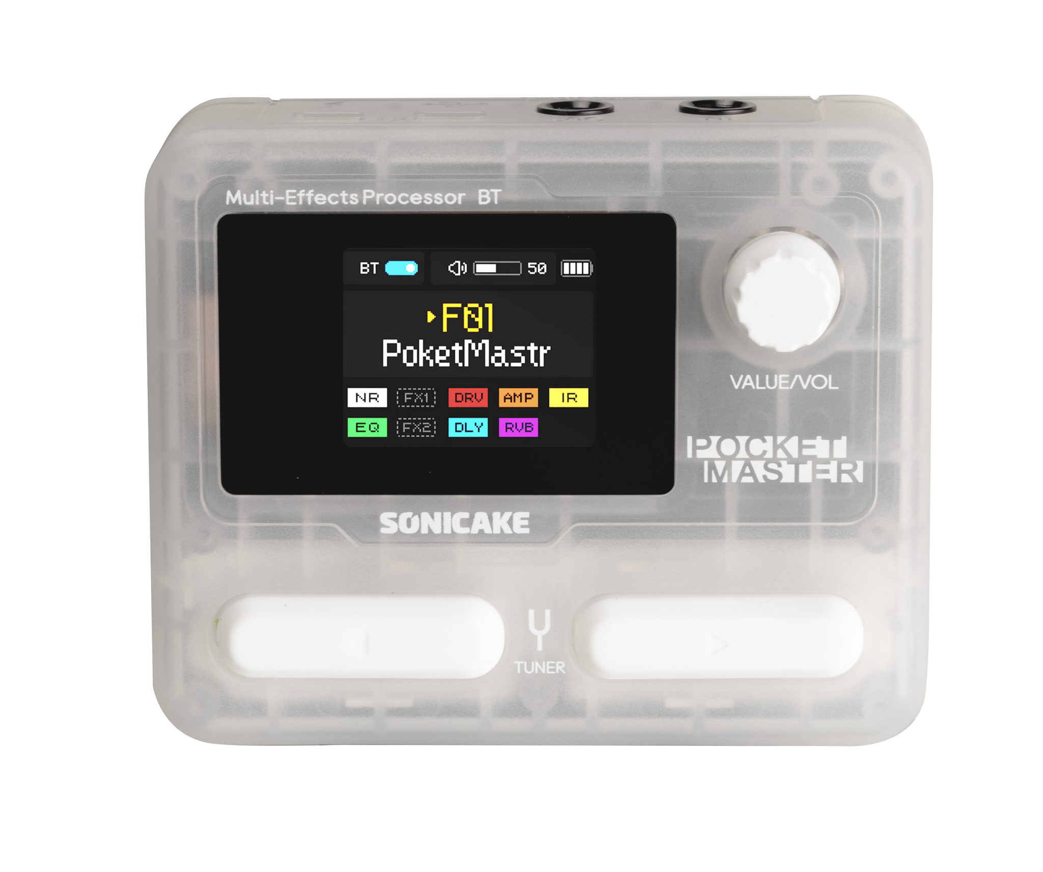 SONICAKE Pocket Master QME-10TWH multiefekt procesor efekt gitarowy modeler