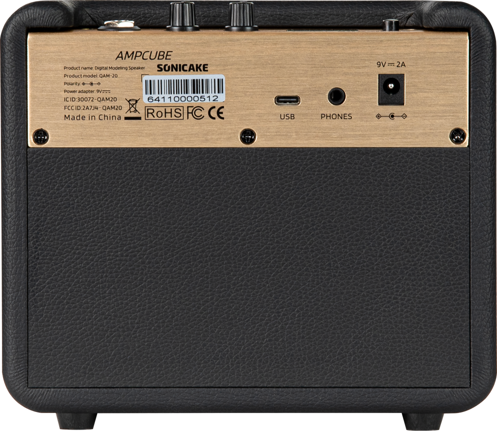 SONICAKE Ampcube QAM-20 wzmacniacz gitarowy 10W Bluetooth efekty