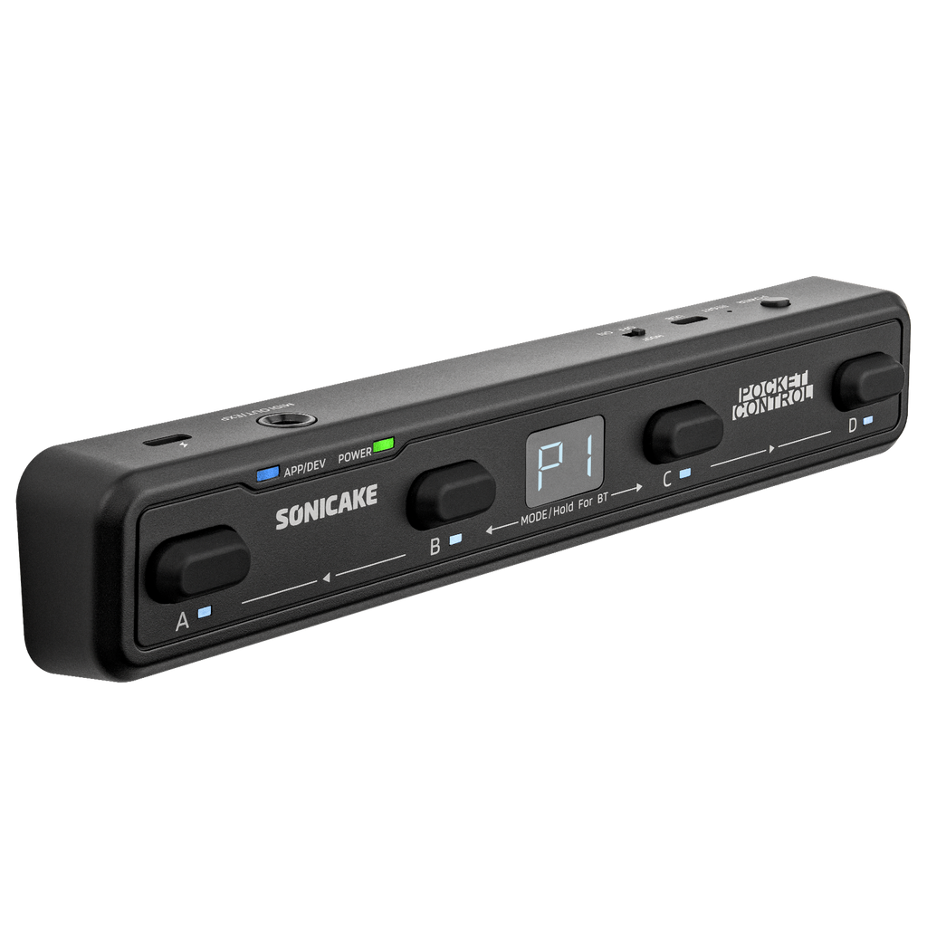 SONICAKE Pocket Control Sterownik MIDI Bezprzewodwy i Przewodowy Czarny