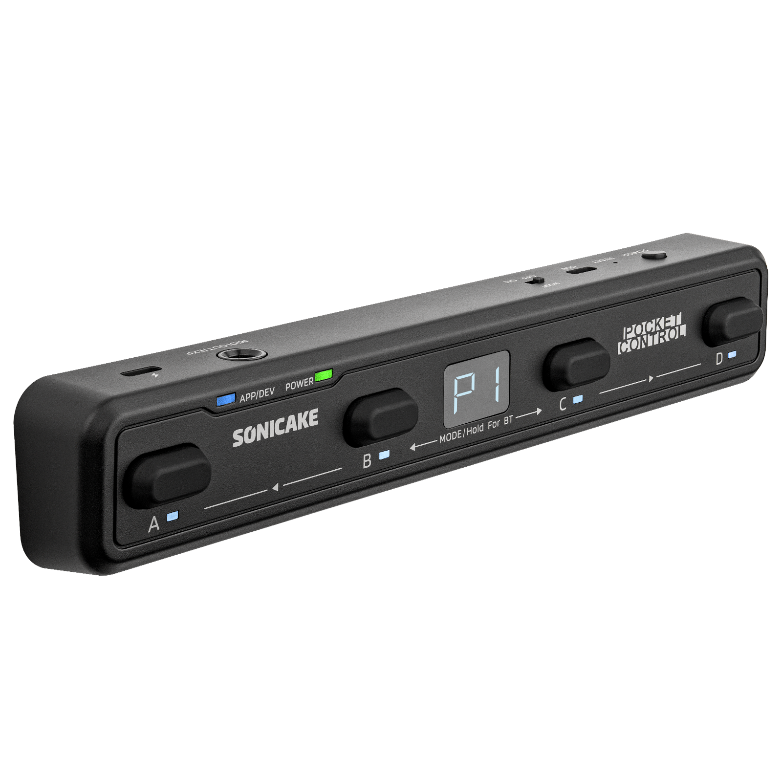 SONICAKE Pocket Control Sterownik MIDI Bezprzewodwy i Przewodowy Czarny