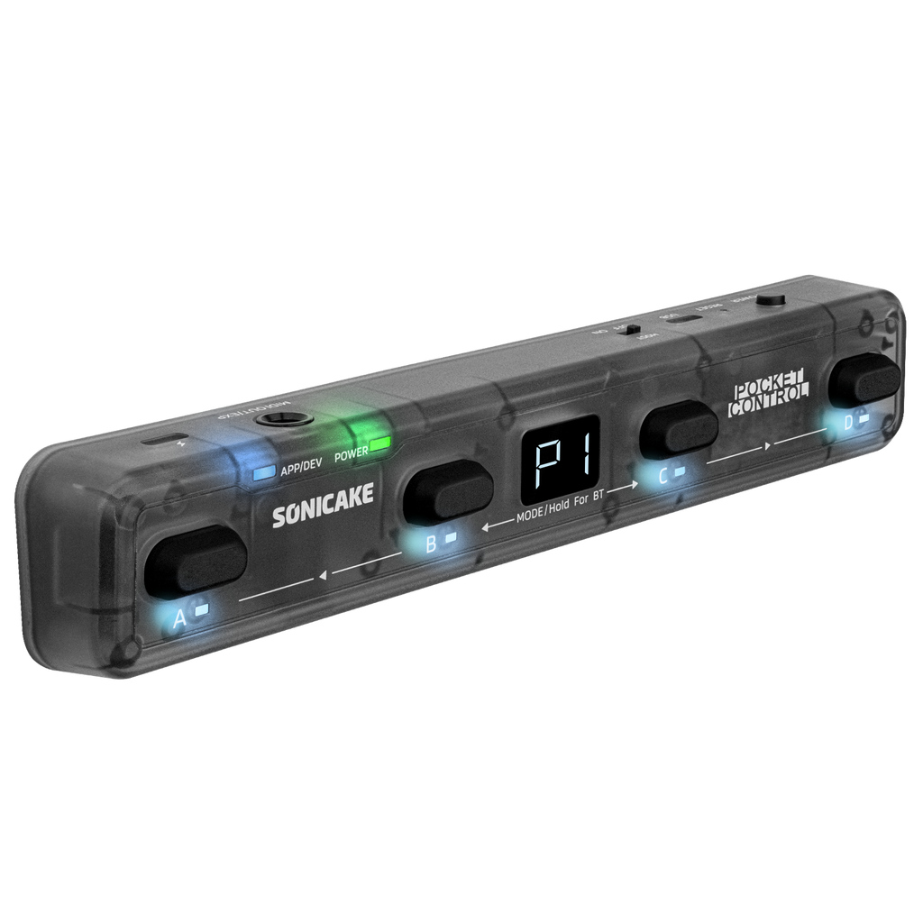 SONICAKE Pocket Control Sterownik MIDI Bezprzewodwy i Przewodowy Czarny
