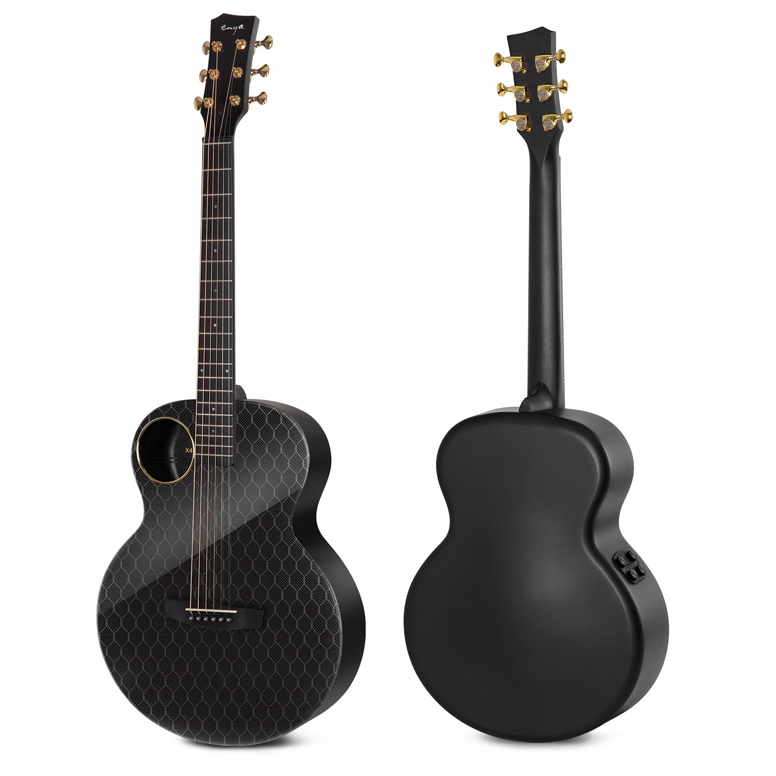 Enya X4 Pro Mini/S4 gitara elektroakustyczna carbon fiber AcousticPlus 36”