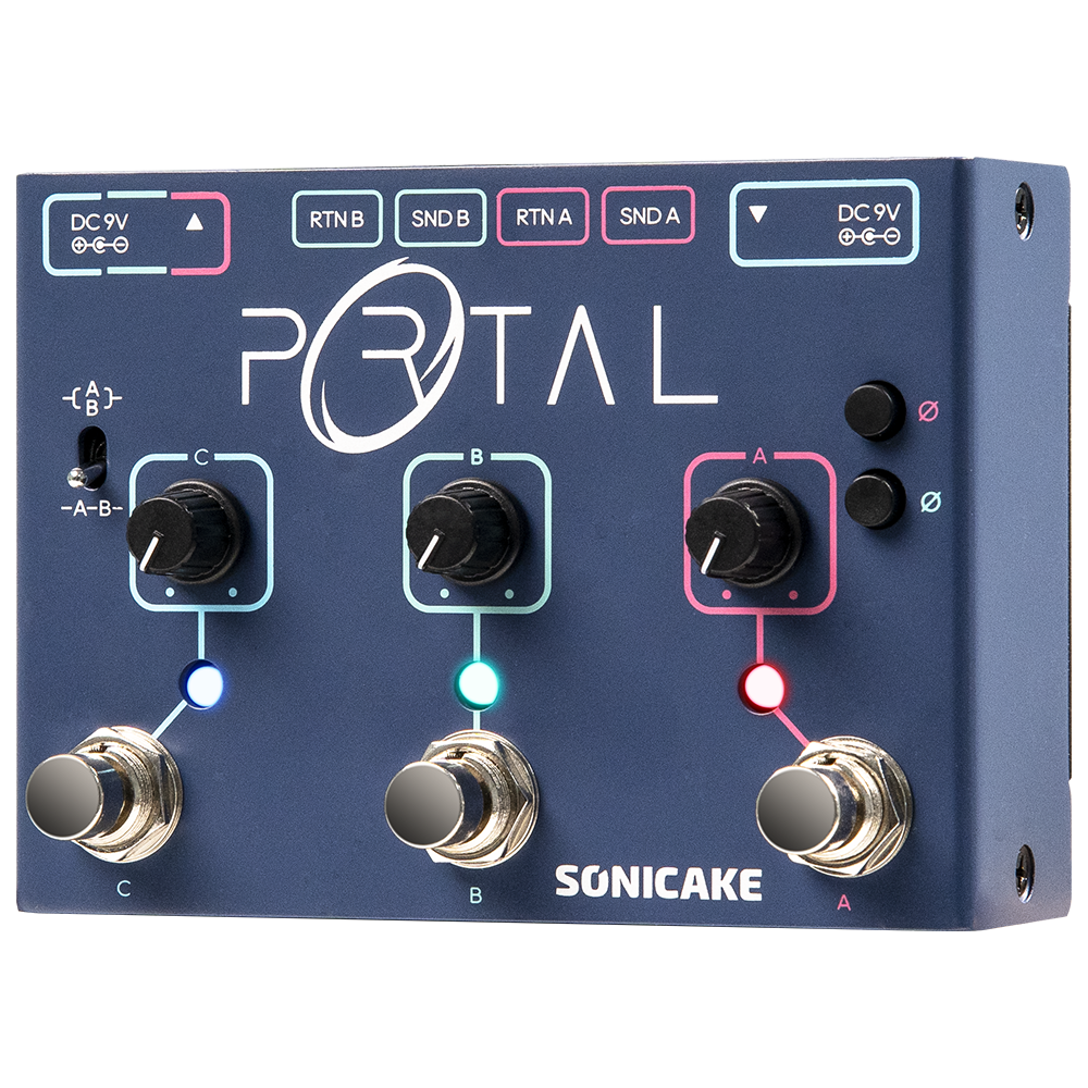 SONICAKE Portal QDS-06 – aktywny mikser sygnału i selektor linii Parallel / Series