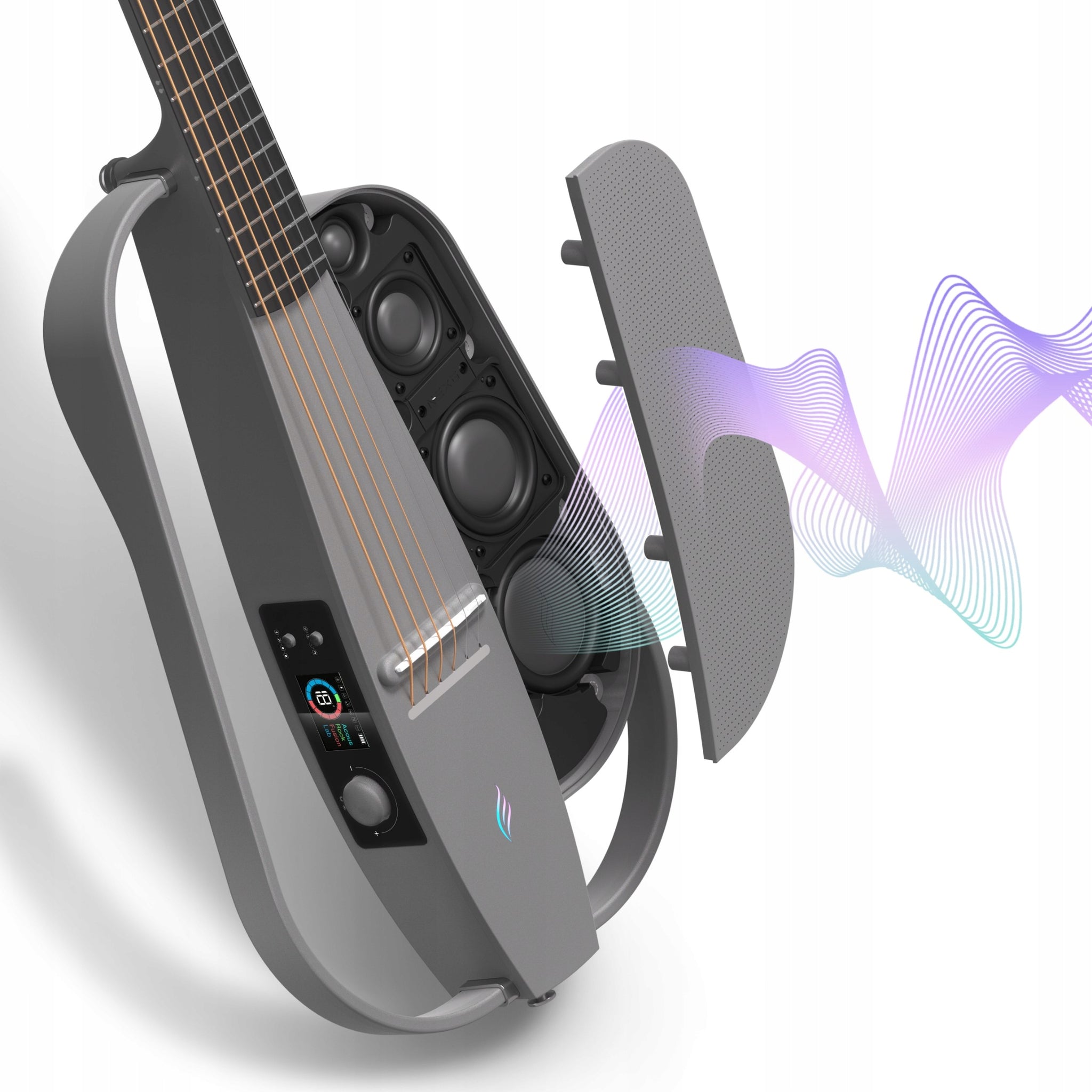 ENYA NEXG SE Grey gitara elektroakustyczna karbon z efektami i głośnikiem