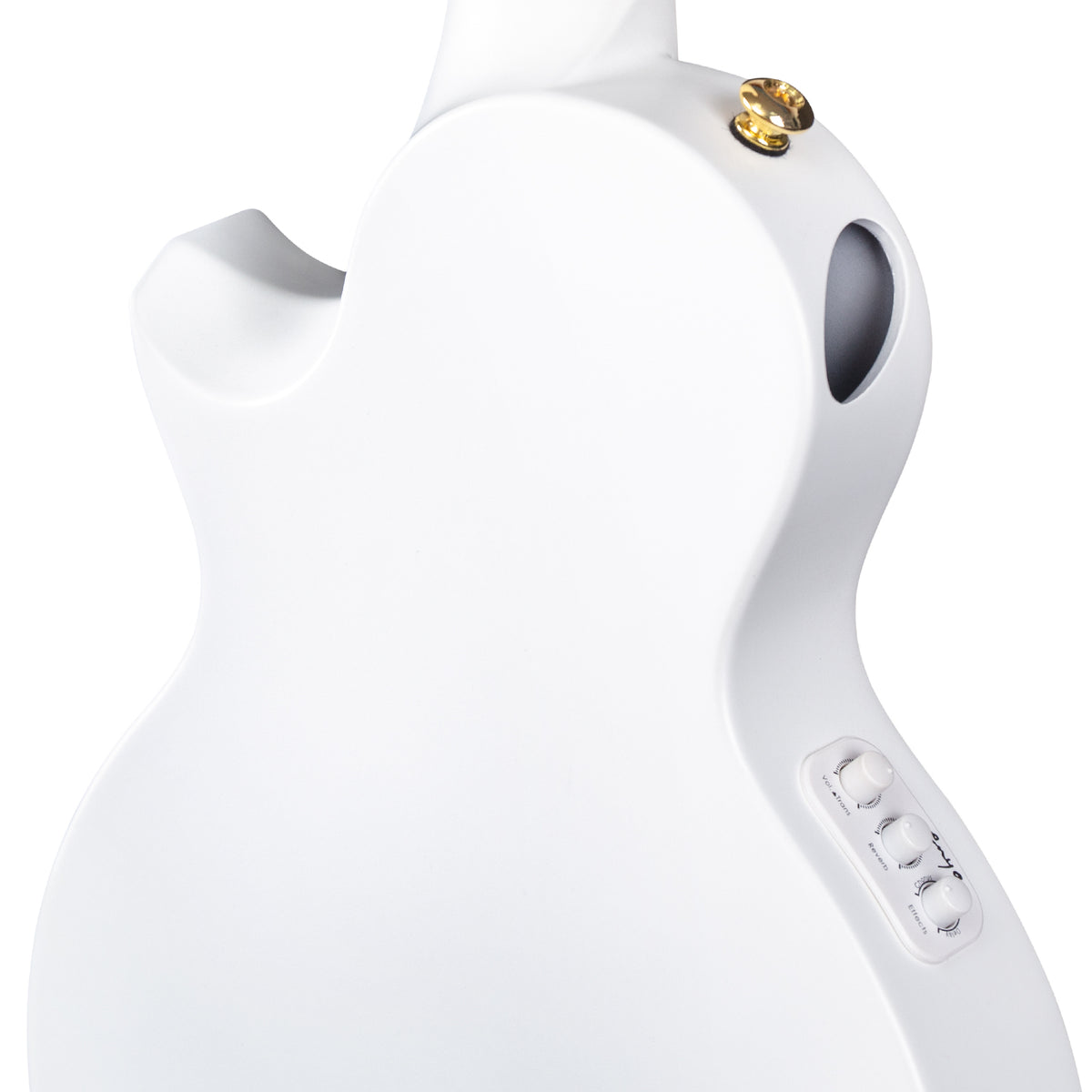 ENYA NOVA UE PRO White - elektroakustyczne ukulele tenorowe z włókna węglowego i systemem AcousticPlus