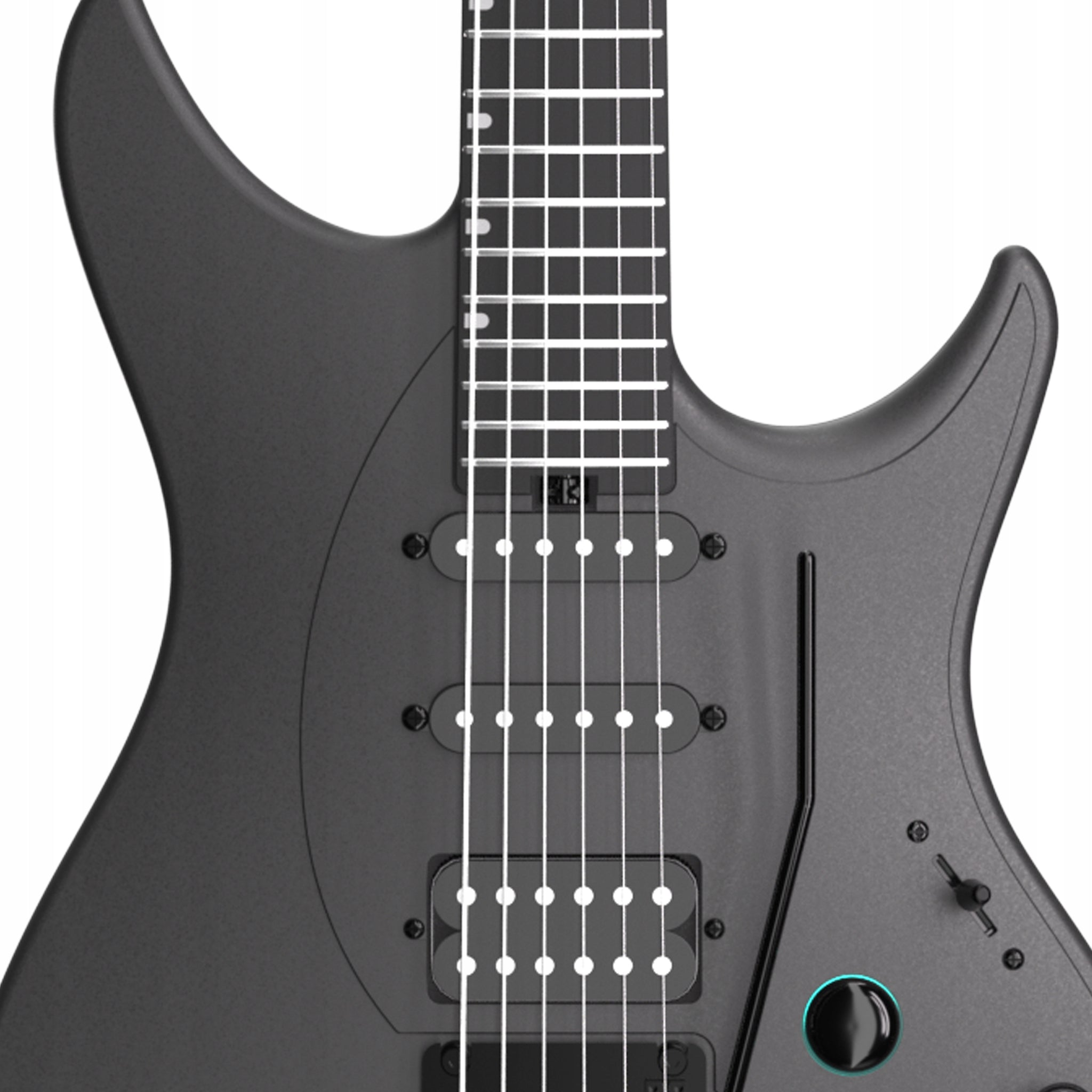 ENYA Inspire Black gitara elektryczna karbon smart z efektami