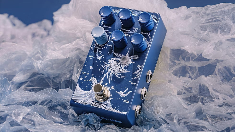 Klowra Limbo Stereofoniczny efekt gitarowy Reverb z 9 algorytmami
