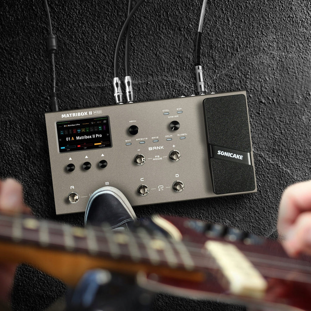 SONICAKE Matribox II Pro QME-200 multiefekt gitarowy/basowy, IR/ looper