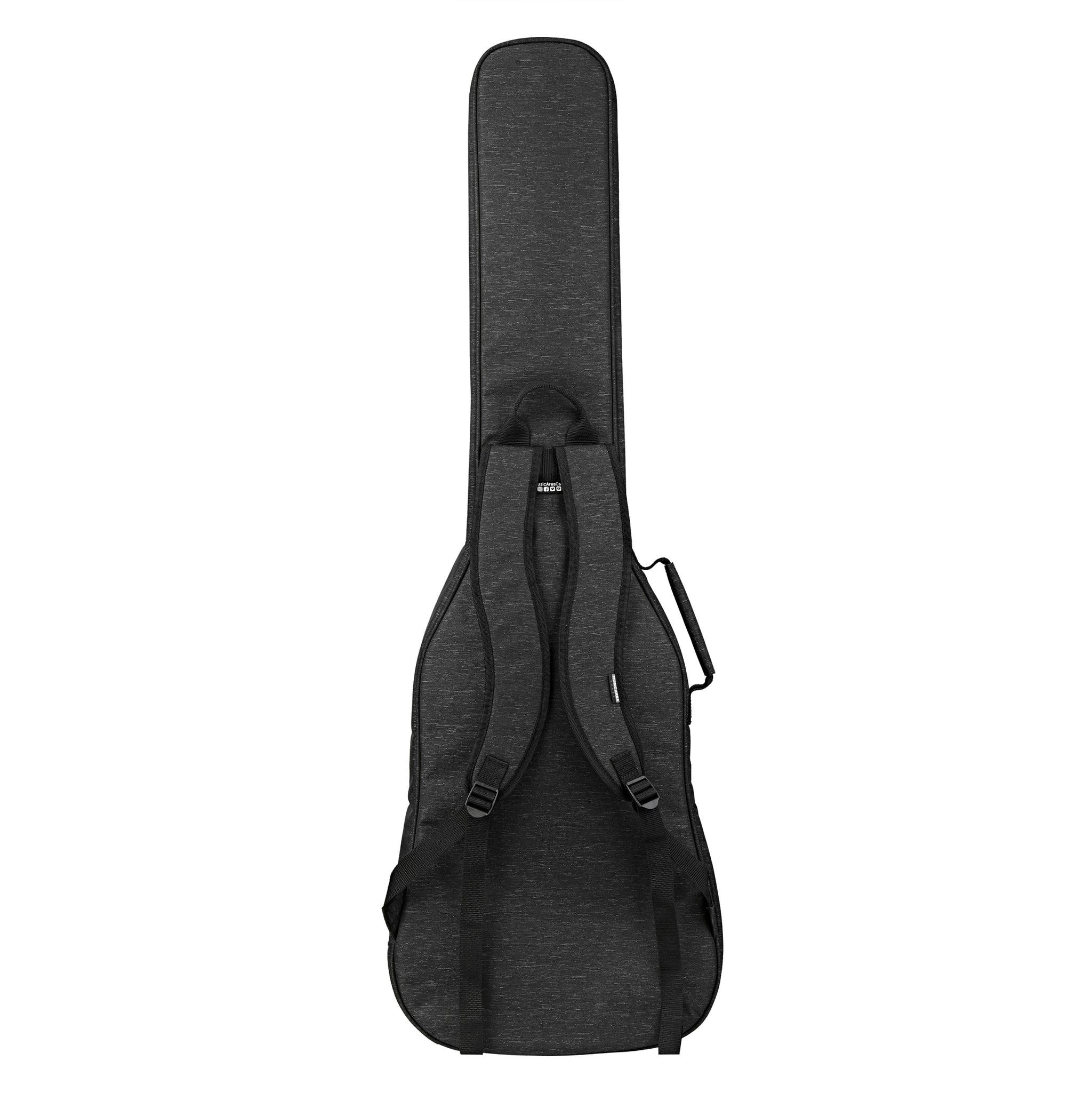 Music Area RB10-EB-BLK lekki pokrowiec na gitarę basową z ochroną 15 mm