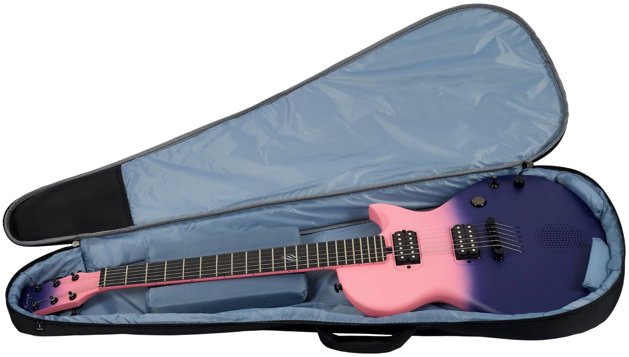ENYA NOVA GO SONIC - Purple gitara elektryczna karbon inteligentna zestaw