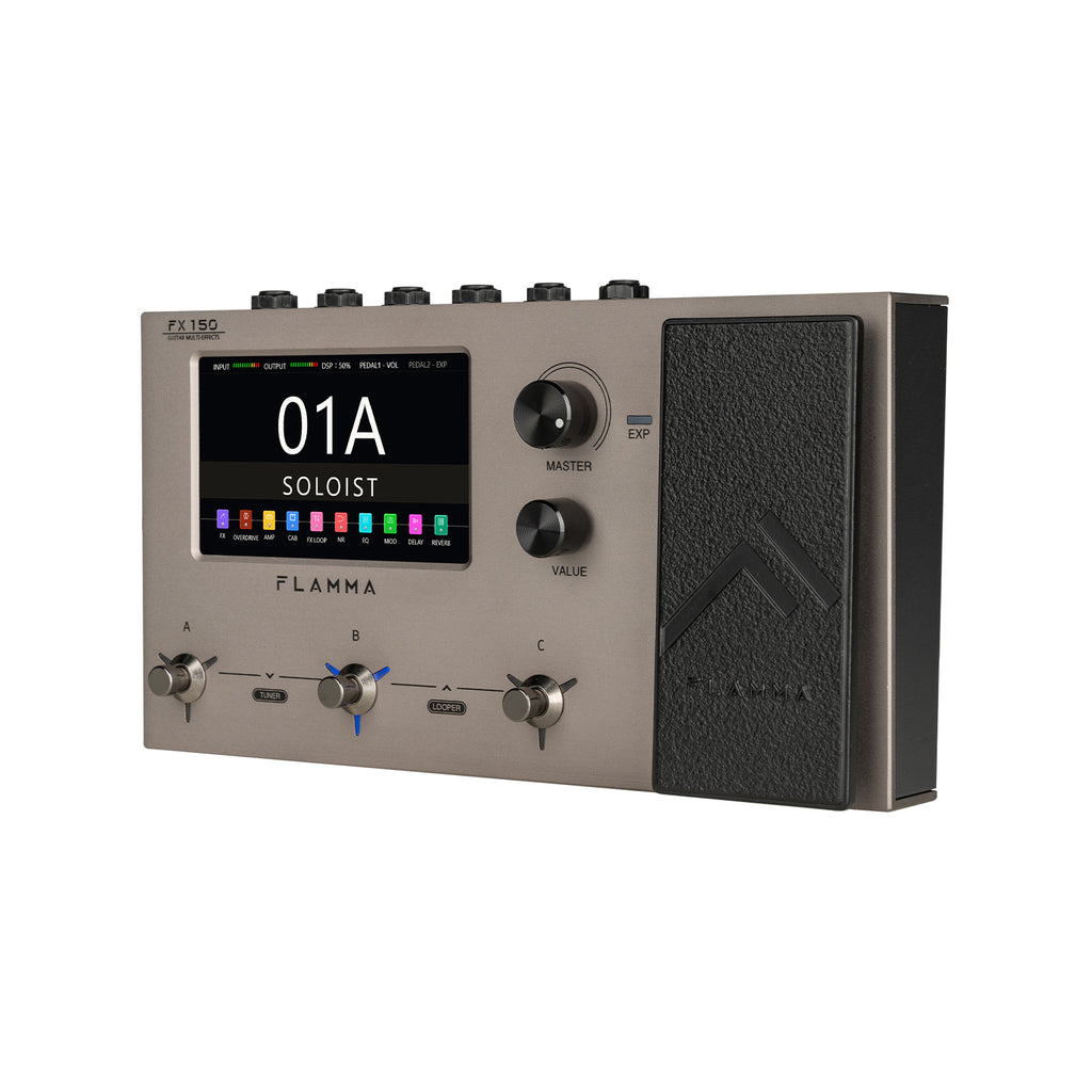 FLAMMA FX150 Gray - multiefekt gitarowy