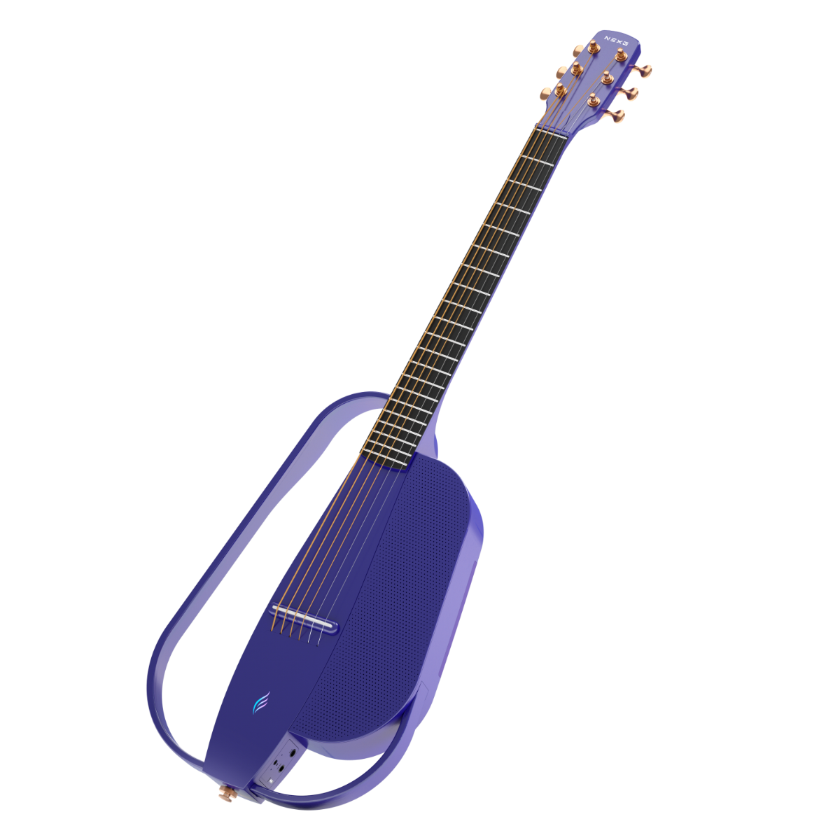 ENYA NEXG2 Delux Purple - smart gitara travel z looperem, ekranem dotykowym i systemem ES3