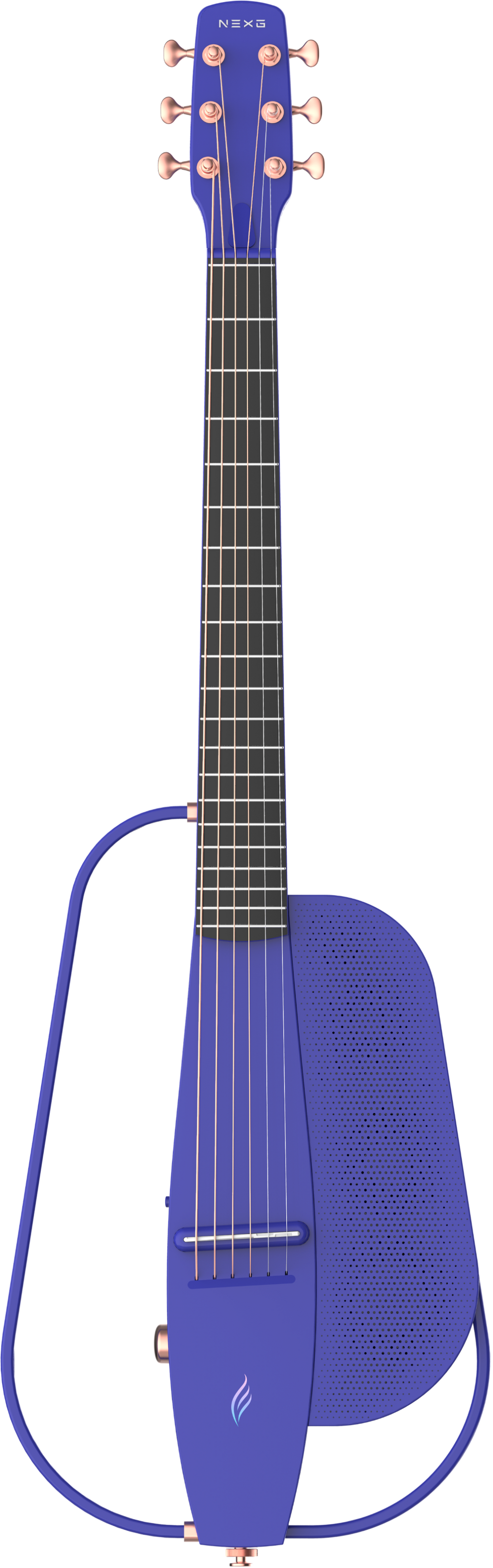 ENYA NEXG2 Delux Purple - smart gitara travel z looperem, ekranem dotykowym i systemem ES3