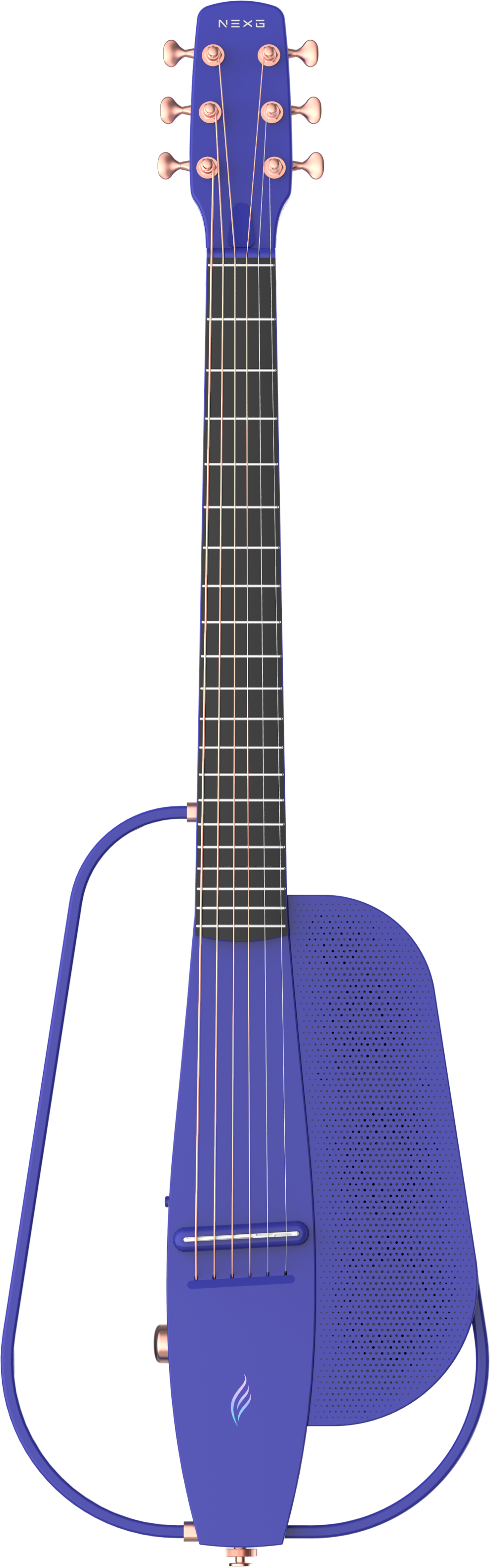 ENYA NEXG2 Delux Purple - smart gitara travel z looperem, ekranem dotykowym i systemem ES3